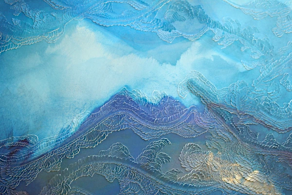 Portfolio vanessa campos bas reliefs papier incisé sculpté montagne paysage