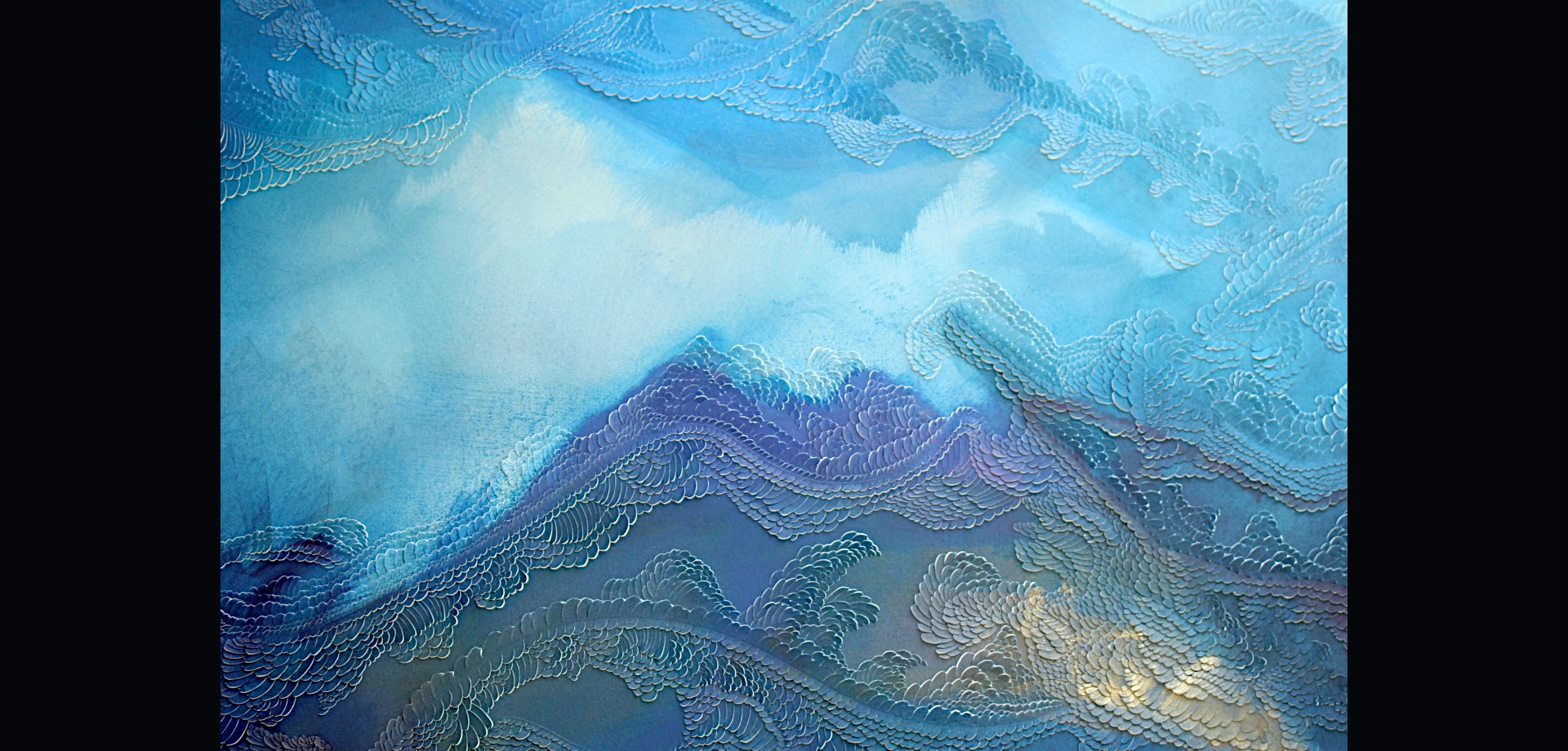 bas reliefs papier montagne vanessa campos